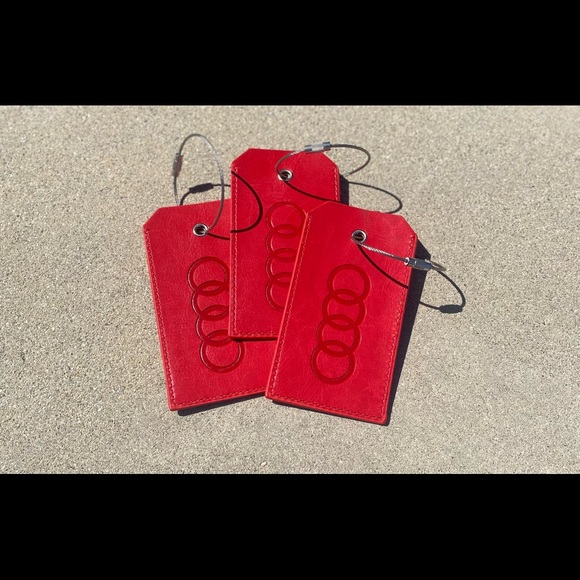 Audi Luggage Bag Tags Set of 3 - Picture 6 of 10